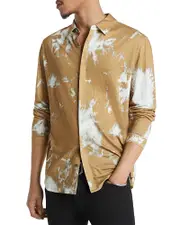 John Varvatos Madera Regular Fit Linen Shirt