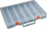 FytStycale Toy Storage Box Multipurpose Tool Organizers Storage Bins Portable Dustproof for Dolls Crafts Building Wooden Blocks Toys Beads Mini Toy, Clear