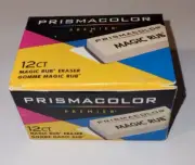 Prismacolor 73201 Premier Magic Rub Eraser 1 Box (12 Count)