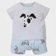 Peter Alexander Baby Boy Dalmatian Pyjama Set Size 2 (18-24 months) Pj's New