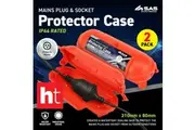 SAS Electrical 2PK Plug & Socket Protector Case Watertight Industrial Grade