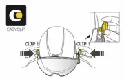 Petzl Vizen Mesh Shield for Vertex and Strato Helmet