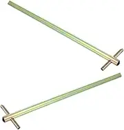 NOLITOY 2pcs Extended Triangular Key for Giant Elevator Emergency Door Release High Strength Maintenance Tool for Safe and