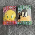 TWO Looney Tunes Hand Painted Bath Bombs Tweety Daffy Duck NEW Limited Edition