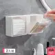 JIAGO 壁掛式化妝棉收納盒-2入組