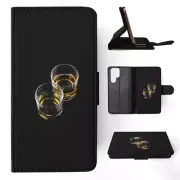FLIP CASE FOR SAMSUNG GALAXY|ALCOHOL SPIRITS BEER SHOTGLASS