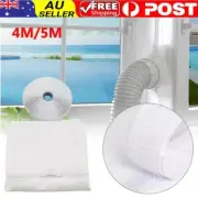 Window Seal Kit for Portable Air Conditioning Sealing Zip Hose Vent Universal AU