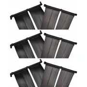 Solar Pool Heater Panel 6 pcs 80x620 cm vidaXL