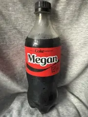 Share a Coke with Megan 2025 Personalized Gift Coca Cola Bottle 20oz Zero