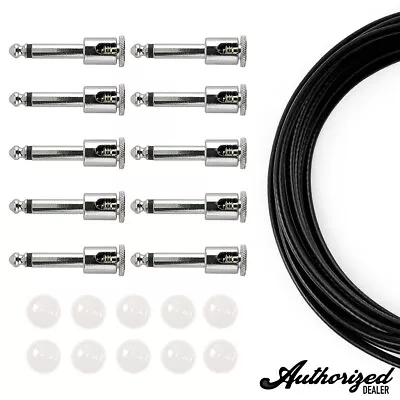 George L's .155 Solderless Pedalboard Effects White & Black Cable Kit (10/10/10)