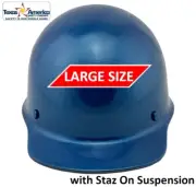 MSA Skullgard Large Cap Style with StazON Suspension - Custom Metallic Blue