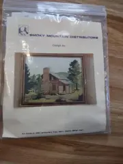 Counted Cross Stitch Kit Cades Cove cabin