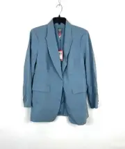 Vince Camuto Women’s Blue Suit Jacket Size 14