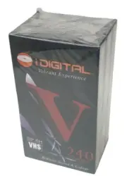 Brand New Sealed 3x iDigital SP-4H 240 mins VHS Video Tapes