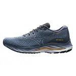 MIZUNO WAVE RIDER 26 SSW [J1GC227604] 男 慢跑鞋 運動 路跑 超寬楦 避震 灰藍