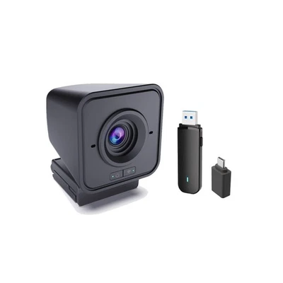 Project Telecom 1080p Wireless Webcam with Microphone – USB PC Camera for