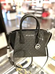 Michael Kors Small Fashion Satchel Crossbody Bag Handbag Purse Messenger Black