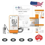 Alarming Temperature & Humidity Monitor with Separable Sensors for Medical Use