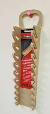 SNAP-ON Wrench Rack 10 Positions Stubby Short Medium Mini KA384SSG10RD Camo Tan