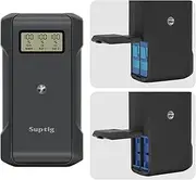 Suptig Power Bank with Battery Charger, 10,000mAh Battery Pack Charger Box Compatible for Gopro Hero 12, Hero 11, Hero 10, Hero 9, Hero 8, Hero 7, Hero 6, Hero 5.