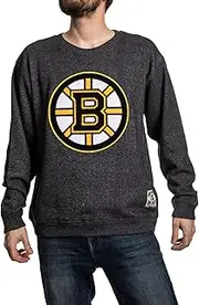 Calhoun NHL Surf & Skate Unisex Nantucket Crew Neck Sweater with Premium Chenille Logo Crest