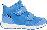 [viking] Unisex Children's Veme Reflex Mid GTX 2V Walking Shoe, Blue Eggshell, 34 EU