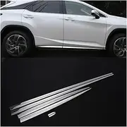 Side Door Body Molding Cover Trim Parts Compatible for Lexus RX200t RX350 RX450h Chrome Accessories 2016 2017 2018 2019 2020