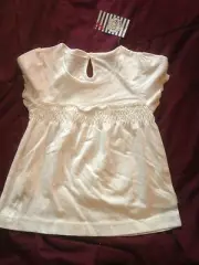 PUMPKIN PATCH SPRING CRUISE GATHERED TEE BNWT SZ 5 (G49