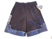 NEW And1 Mens Basketball Gym Workout Shorts Adjustable Black Grey ALL SIZES