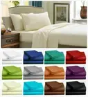 Easy care ~Split King Bed -2LongSingle Beds 5Pc Sheet Set Egyptian~Cotton 1000TC