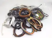 Leather Cotton Beach Fashion Bracelets 300 Pieces: Bulk Lot