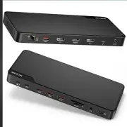 MOKiN Thunderbolt 4 Dock 16 Ports, Laptop Docking Station Dual Monitor for Mac