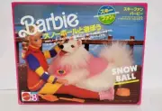 1990 Barbie Snowball Dog ~ Asian Market Box #8347 - NRFB, mint box MATTEL