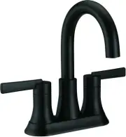 PROFLO PFWSC8847 Orrs 1.2 GPM Centerset Bathroom Faucet - Black