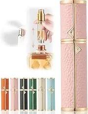 Perfume Atomizer Refillable,Empty Portable Cologne Dispenser,Mini Aftershave Sprayer for Men and Women 5ML (Pink)