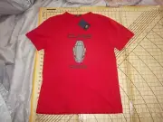 MENS MEDIUM RED CAVALLI CLASS GRAPHIC T-SHIRT - NWT