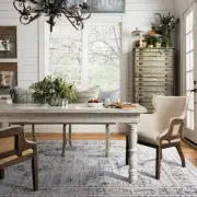 Extra Large Floor Rugs Aqua Teal Blue Distressed Neutral Lounges Carpet Runner