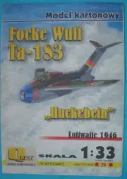 Quest 27 (1/2007) - German jet fighter Focke-Wulf Ta-183 Huckebein