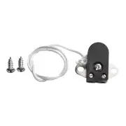 Compact Home Lighting Cord Switch 2 Hole Plate Switch Reliable Utility