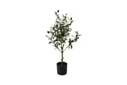 Willow & Silk Artificial/Faux Green Olive Tree/Plant In Pot Home Decor 65cm