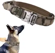 Tactical Dog Collar Military Dog Collar Thick with Handle Collar Dog Collars