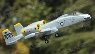 《TS同心模型》A-10 /A10疣豬攻擊機 可收腳 閃電塗裝 雙發64mm導風扇空機 (EPO)