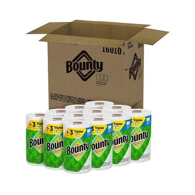Bounty Select-A-Size Paper Towels 2-ply 135 Sheets/Roll 12 Rolls/Pack