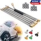 Gutter Cleaning Tool Pressure Washer Extension Wands Lance with 5 Nozzles AU HOT