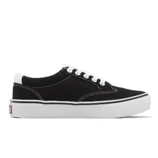 【VANS】休閒鞋 V320 Jets Icon 男鞋 女鞋 黑 白 帆布鞋 低筒 日本線(6176150001)