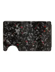 [La Enviro] Lorne Forged Carbon Wallet in Gloss Red