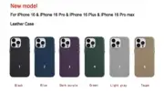 Leather Case For Apple iPhone 16/16 Plus/16 Pro/16 Pro Max Cover