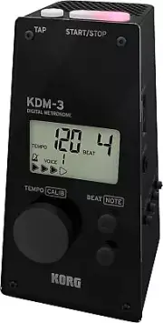 KORG KDM3BK KDM-3 BK Digital Metronome NEW