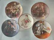 Knowles Collectible Plates, The Heritage Collection, Lot Of 5