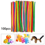 Vibrant 100 Count Long Balloons Set for Balloon Modelling and Crafting
